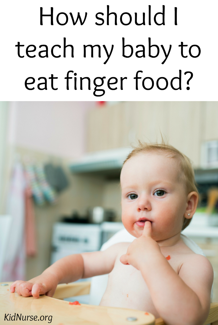 If your baby is ready to eat finger food, use these five tips to teach her how to feed herself.